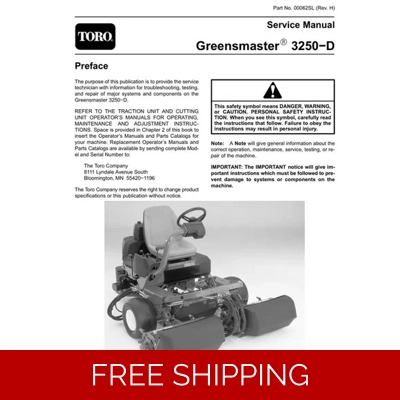 TORO-GREENSMASTER-3250-D-SM-02980